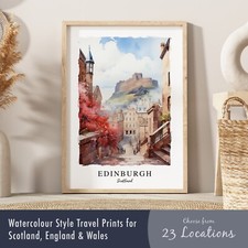 UK Travel Poster Print |