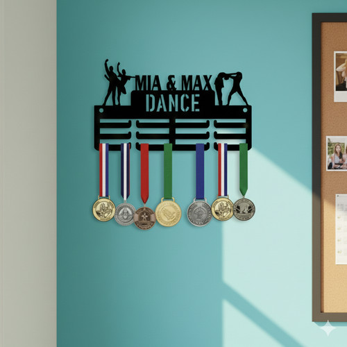Personalised dance medal - dance,