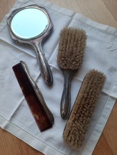 Vintage Mirror, Brush and Comb