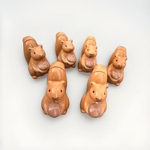 Vintage squirrel place card - squirrel,