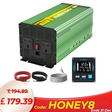 EDECOA Power Inverter 12V to