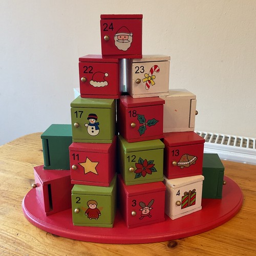 Fillable wooden christmas - wooden,