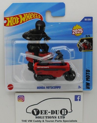 Hot wheels honda motocompo - honda,