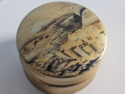 Japanese shibayama antique - shibayama,