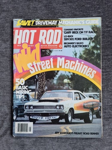 Hot rod magazine - magazine, 1976