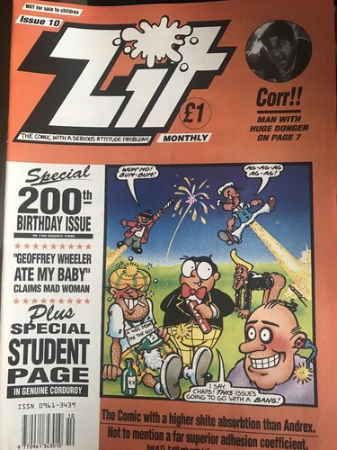 Zit british adult comic - zit,