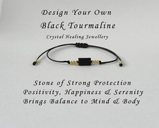 Black tourmaline bracelet - tourmaline,