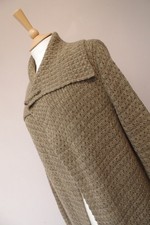 Spirit of the Andes Long Cardigan 100% Baby Alpaca Wool Small JE1775