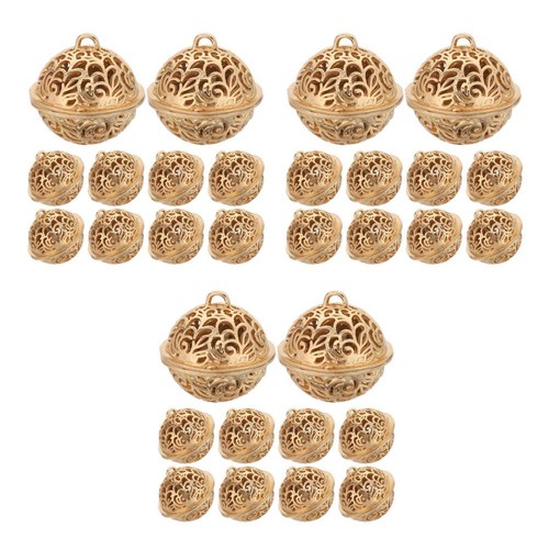 30pcs electroplated hollow out - 30pcs,