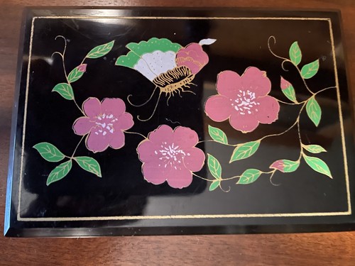 Vintage black lacquer - vintage,