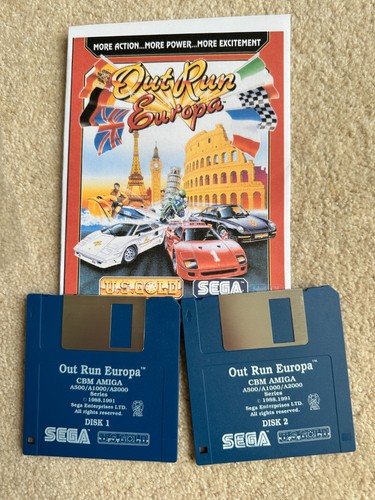 Retro amiga game sega - sega,, outrun