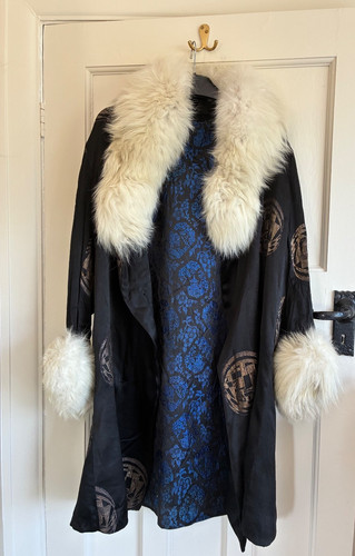 Genuine vintage white fox - white, fur