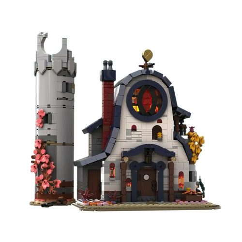 The owl house building - the, block