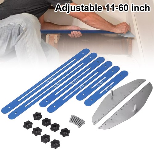 Stair tread template tool - stair,