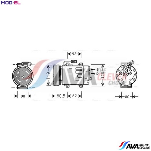 Compressor air conditioning - compressor,