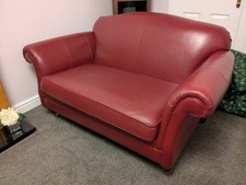 M&S Leather 2 seater sofa -