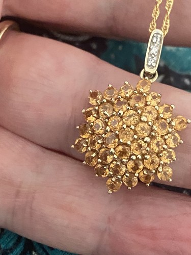 Lovely 9ct gold - gold, large