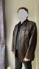 Leather Coat Suede Wallace
