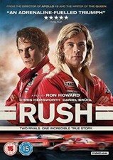 Rush DVD Drama (2014) Chris Hemsworth Quality Guaranteed Reuse Reduce Recycle