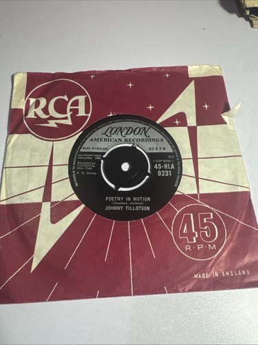 Johnny tillotson poetry in - tillotson,