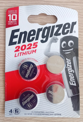 Energizer cr2025 batteries - energizer,