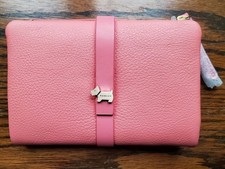 Radley West View Pink Bi-Fold Purse 14cm x 10cm