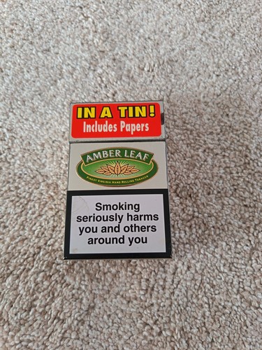 Amber leaf metal - amber, cigarette