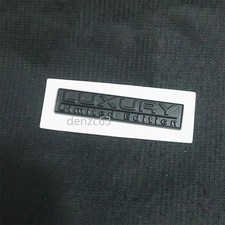 1x Matte Black LUXURY Limited