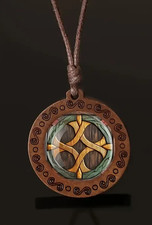 Celtic Knot Wooden Pendant