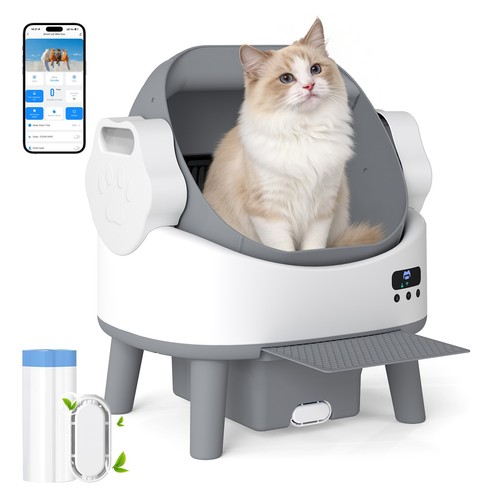 Automatic self cleaning cat - self-cleaning,