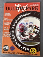 Race Programme 26 June 1994  Oulton Park Motorcycle Racing  Supercup Sidecar A4