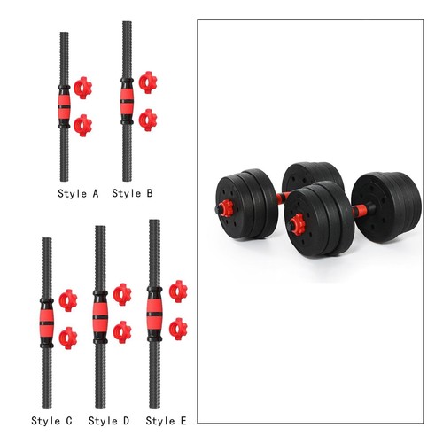 Barbell handle with - barbell, buckle