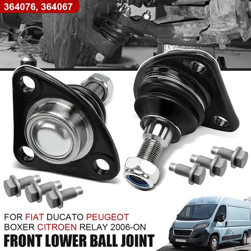 Pair ball joint front - ball, lower