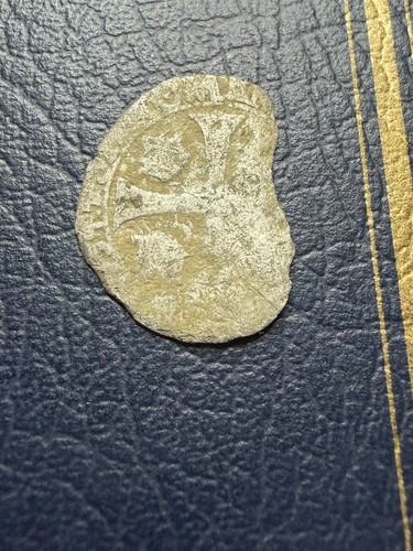 Hammered silver coin looks - hammered, coin,