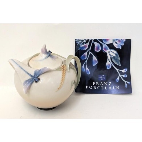 Franz porcelain lidded - , pot.