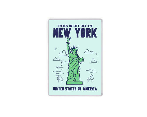 New york fridge magnet - new, jumbo