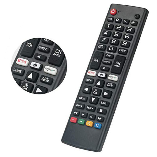 Replace remote for smart tv - remote,