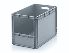Stackable pickbox  GREY Euro  Heavy Duty Plastic Storage Industrial AUER SLK 64