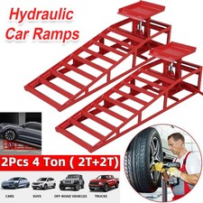Ton hydraulic car ramps 2pc - car,