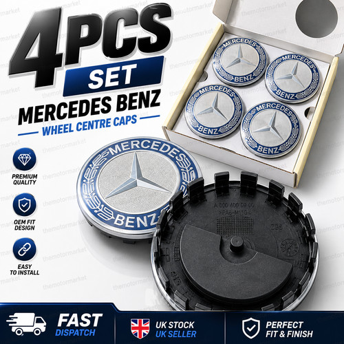 Mercedes benz blue silver - blue,