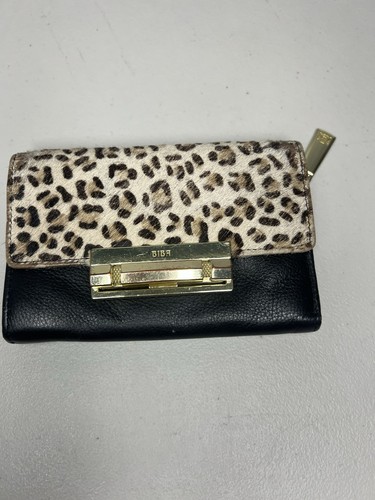 Biba leopard print leather - biba,