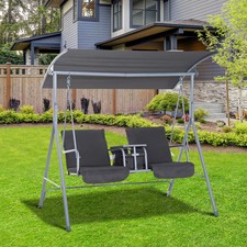 Outsunny 2 Seater Garden Swing