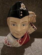 2005 Royal Doulton NORTH STAFFORDSHIRE DRUMMER BOY Character Jug D7211 +COA
