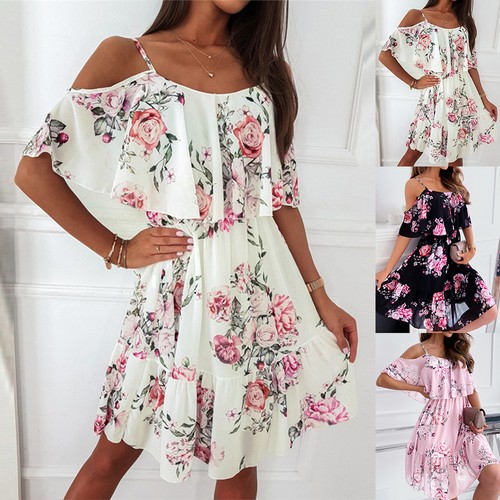 Womens floral boho cold - womens,