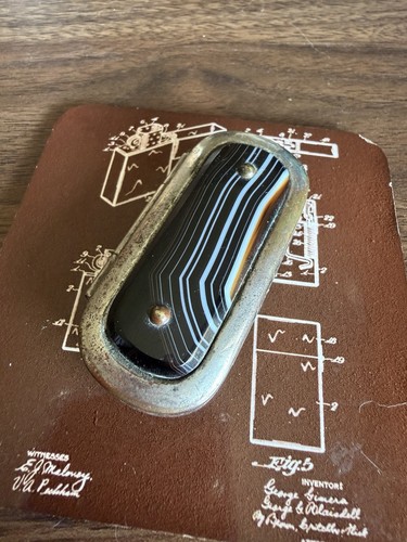 Agate stone vesta - vesta, matchsafe