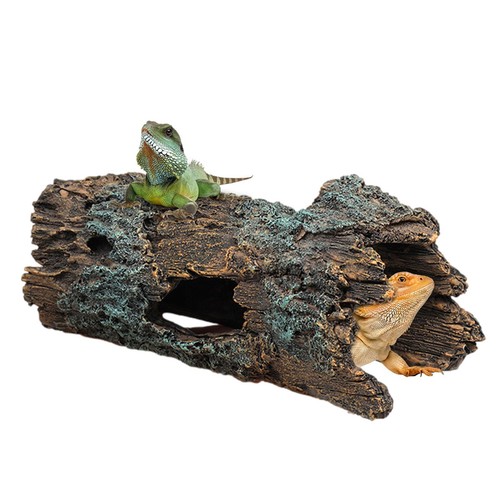 Lizard cave and hideout resin - and,