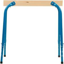 Silverline Wood Adjustable Trestle With 4 Height Settings 150kg Capacity Blue