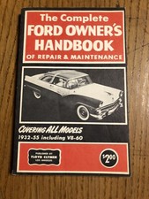 Ford 1932-1955 Shop Service