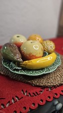 Vintage majolica mixed fruit - vintage,