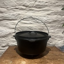 Cast Iron Pot  3 Footed Camp